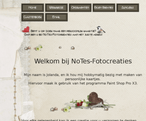 fotocreaties.com: NoTes-Fotocreaties
