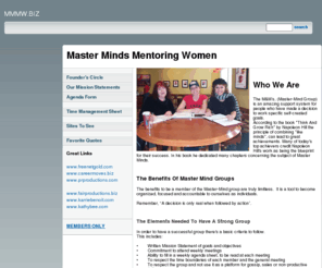 mmmw.biz: Master Minds Mentoring Women
