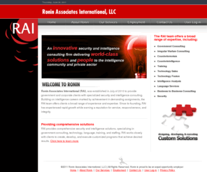 ra-int.biz: RONIN ASSOCIATES INTERNATIONAL
Ronin Associates International, LLC