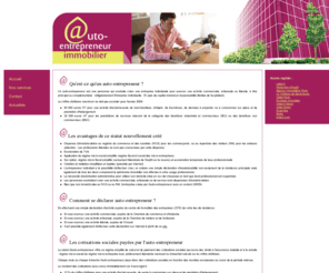 autoentrepreneurimmobilier.com: Auto entrepreneur immobilier, avantages, déclaration et conseil
Auto entrepreneur, VIDATI.fr forte d'une grande expérience dans l'immobilier, Vidati.fr vous aide pour la vente, la location et la gestion de vos biens.