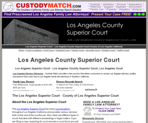 los-angeles-county-superior-court.com: Los Angeles Superior Court - Los Angeles County Superior Court, Los Angeles Court
Los Angeles Superior Court - Los Angeles County Superior Court, County of Los Angeles Family Court, Divorce Courthouse