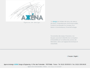 s-sens.com: Agence de design, Axena Design et Engineering
L'agence de design Axena Design et Engineering est une agence de design produits industriels et grand public