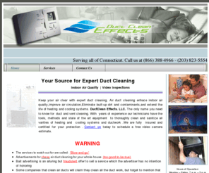 ductcleaneffects.com: Duct Cleaning, Power Washing, Air Quality Services. Hamden, CT
Keep your air clean with expert duct cleaning, and indoor air quality services from our professionals  Connecticut.