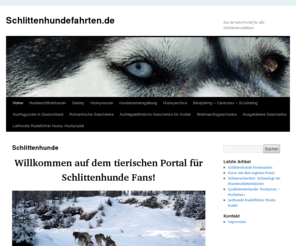 schlittenhundefahrten.de: Schlittenhundefahrten.de | Das tierische Portal für alle Schlittenhundefans!
