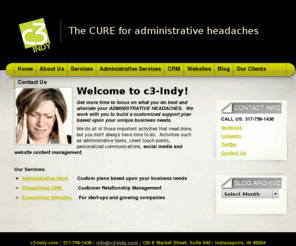 c3-indy.com: c3-Indy.com
c3-Indy brings you new clients by keeping you top of mind.  Innovating marketing tools and service focused on Indy's southside.