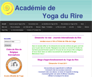 clubsderire.net: Academie internationale de yoga du rire en Belgique francophone - Club de rire de Belgique francophone
site officiel de yoga du rire en Belgique francophone academie de yoga du rire du Dr.Kataria