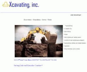 xcavating.com: Andy Kurzenberger Excavating
