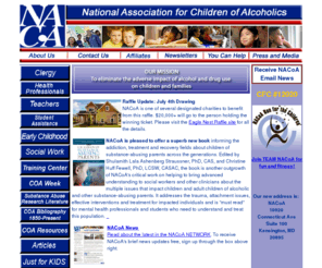 familiesinrecovery.net: National Association for Children of Alcoholics
National Association for Children of Alcoholics advocates for all children and families affected by alcoholism and other drug dependencies.  