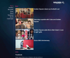 goldensq.co.uk: Golden Sq - News
Golden Square is a highly creative team of visual effects editors and artists for the commercial, online, broadcast and feature film industries