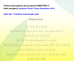 karyatunasnusantara.org: KTN | Terima Kasih
karya tunas nusantara.org. kupersembahkan karyaku untuk indonesiaku!. satu nusa, satu bangsa, satu bahasa, ragam karya!. mari bergabung dengan ribuan pemuda se nusantara dalam jambore karya tunas nusantara 2010 di bumi perkemahan jatinagor, jawa barat.