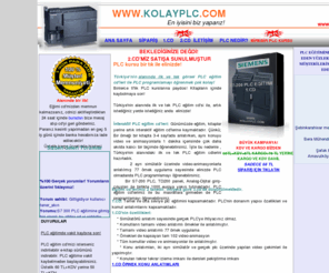 kolayplc.com: www.kolayplc.com En iyisini biz yaparız. Türkiye'de ilk ve tek PLC Eğitim cd'leri
