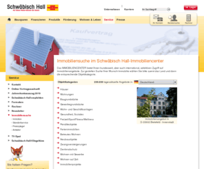 vr-immobilien-ag.com: Bausparen, Baufinanzierung und Immobilienfinanzierung - Bausparkasse Schwäbisch Hall AG
Alles zu Bausparen, Baufinanzierung und Immobilienfinanzierung finden Sie bei der Bausparkasse Schwäbisch Hall AG.