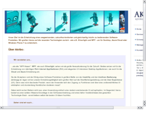 akribo.net: WPF/WCF/WF .NET 3.0, C++, MFC Application and Rich Client Development
We offer WPF, NET 3.0 Development, Professional User Interface Design for Desktop and Web and Social Engineering