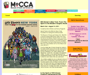 museumofcomicandcartoonart.org: Home | MoCCA
