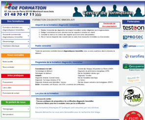 odeformation.com: Formation diagnostic immobilier : plomb, amiante, dpe, loi carrez, etc. - ODE FORMATION
Formation Diagnostic Immobilier par des professionnels du diagnostic immobilier. Devenez diagnostiqueur immobilier, expert amiante, thermites, plomb, dpe ou loi carrez. Organisme de formation loi carrez dpe amiante