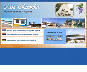 risonha.com: Vakantiehuis - Holiday home Casa Risonha, Algarve
Vakantiewoning te huur in de Algarve - Portugal!