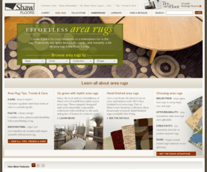 shaw-living.com: Shaw Area Rugs in Many Colors and Styles Fit Every Room - ShawFloors.com
Shaw manufactures area rugs in a large variety of styles, sizes, and colors, carefully designed to create a cozy space in any room in your house.