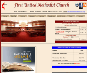 firstmethodisthuron.org: FUMC Huron
