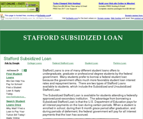 staffordsubsidizedloan.com: Stafford Subsidized Loan
Home Page