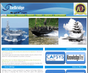 tiebridge.com: tieBridge Inc - We get IT!
tieBridge provides pinformation technology project management and quality assurance services to government agencies