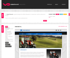 vladedimovski.com: Vlade Dimovski - Design Portfolio
Vlade Dimovski, a freelance designer from Macedonia. This is his design portfolio.