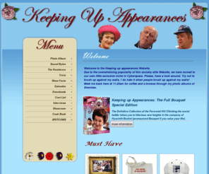 kuacentral.com: KEEPING UP APPEARANCES
keeping up appearances website. dedicated to the bbc'c tv show of the same name