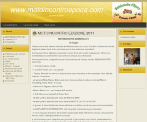 motoincontroepoca.com: IL MOTOINCONTRO ALLA 200 MIGLIA DI IMOLA
Joomla! - il sistema di gestione di contenuti e portali dinamici