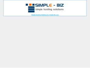 simple-bizhosting.com: Simple BIZ website hosting
Simple website design solutions for web, development, B2B, B2C, application, software design, search engine optimisation from Hua Hin, Thailand