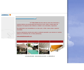 toldoszaidin.com: Bienvenidos a la portada
Toldos Zaidin