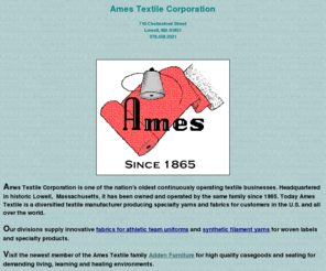 amestextile.com: Ames Textile Corporation
