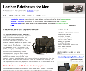 leatherbriefcasesformen.net: Leather Briefcases for Men
Searching for the perfect business leather briefcases? Find a full selection of elegant leather briefcases for men here.