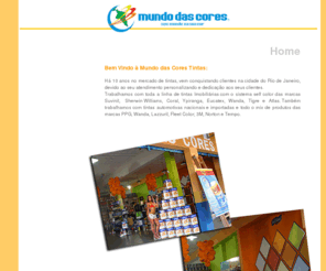 mundodascores.com: Tintas Imobiliárias e Automotivas - Mundo das Cores
Tintas tintas automotivas tintas residenciais tintas imobiliarias tintas parede tintas portao tintas carro