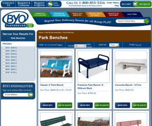 byoparkbenches.com: Park Bench | Commercial Park Bench | Outdoor Park Bench | BYO Park Benches
BYO Park Bench has great selection of durable park benches for all outdoor and commercial uses, we are the easy ordering source for concrete, plastic, recycled plastic or aluminum benches.