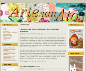 jornaldoartesanato.com: Destaques
Artesanato - Jornal eletrônico sobre artes e artesanato.