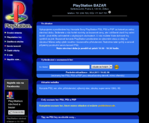 playstation-obchod.net: PlayStation bazar
PlayStation bazar - prodej a výkup PS2+PSP her za hotové. Prodej po internetu. Pouze originály !