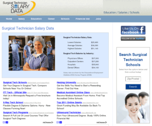 surgicaltechniciansalarydata.com: Surgical Technician Salary
Gain in-depth information on a surgical technician salary and what it takes to begin this exciting career.