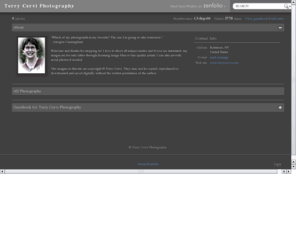 terrycervi.com: Zenfolio | Terry Cervi Photography
"Which of my photographs is my favorite? The one I'm going to take tomorrow."... Kenmore, New York, United States