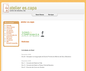 atelierescapa.com: atelier es.capa
Atelier Es.capa - Escola de Música e Centro de Explicações