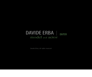 davideerba.com: Davide Erba
davide erba model web page