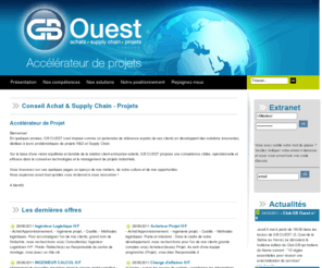 gb-ouest.com: Conseil en technologies et management de projets industriels, conseil supply chain en Normandie
GB Ouest est spécialisé dans le conseil en technologies et le management de projets industriels. Conseil supply chain en Normandie