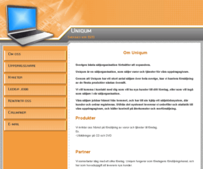 uniqum.biz: Om Uniqum
Sveriges största säljorganisation.