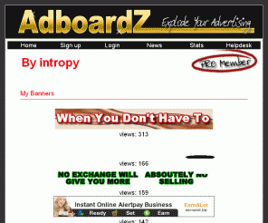 adboardz.com: Adboard | advertising | earn money | internet marketing
Adboard advertising. Free software and ebooks. Online Advertising.