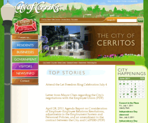 cerritosonwheels.com: City of Cerritos
The City of Cerritos website offers general services and information to residents, businesses, and visitors.