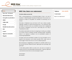 mkb-visie.com: MKB Visie,  Basis voor ondernemen! - MKB Visie
Startpagina