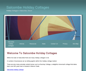 salcombe-holiday-cottages.com: Salcombe Holiday Cottages - Salcombe Holiday Cottages
This is the description for the index page of your site and so should include some appropriately keyword rich copy.