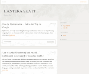 hanteraskatt.com: Hantera Skatt
Hantera Skatt