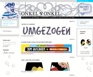 onkelundonkel.com: ONKEL & ONKEL  » Aktuelles
Berliner Independent-Verlag für visuellen Rock'n'Roll. Wir verlegen Bücher aus den Bereichen Illustration, Fotografie, Design und Literatur.