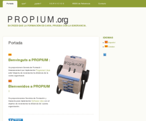 propium.org: Portada | P R O P I U M .org
