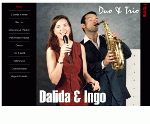 dalida-ingo.de: dalida & ingo hochzeitsband hochzeitsmusik liveband
hochzeitsband, tanzband, liveband, spielt hochzeitsmusik, dinnermusik, partymusik, livemusik