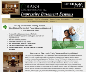 kakshomeimprovements.com: Basement Finishing & Remodeling in MA RI NH by KAKS - Your Basement Pro
We provide you with an affordable solution for your basement finishing needs by converting your unusable wasted space into a 